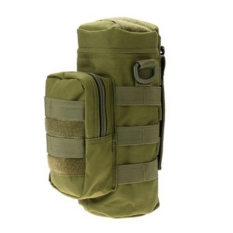 Походные сумки на открытом воздухе, сумка для бутылки с водой, тактическая сумка для чайника, сумка на плечо для армейских фанатов, сумки для скалолазания
