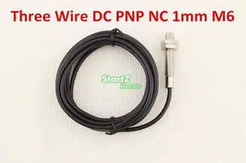 

5Pcs Three Wire DC PNP NC M6 1mm distance measuring Inductive proximity switch sensor LJ6A3-1-Z/AY