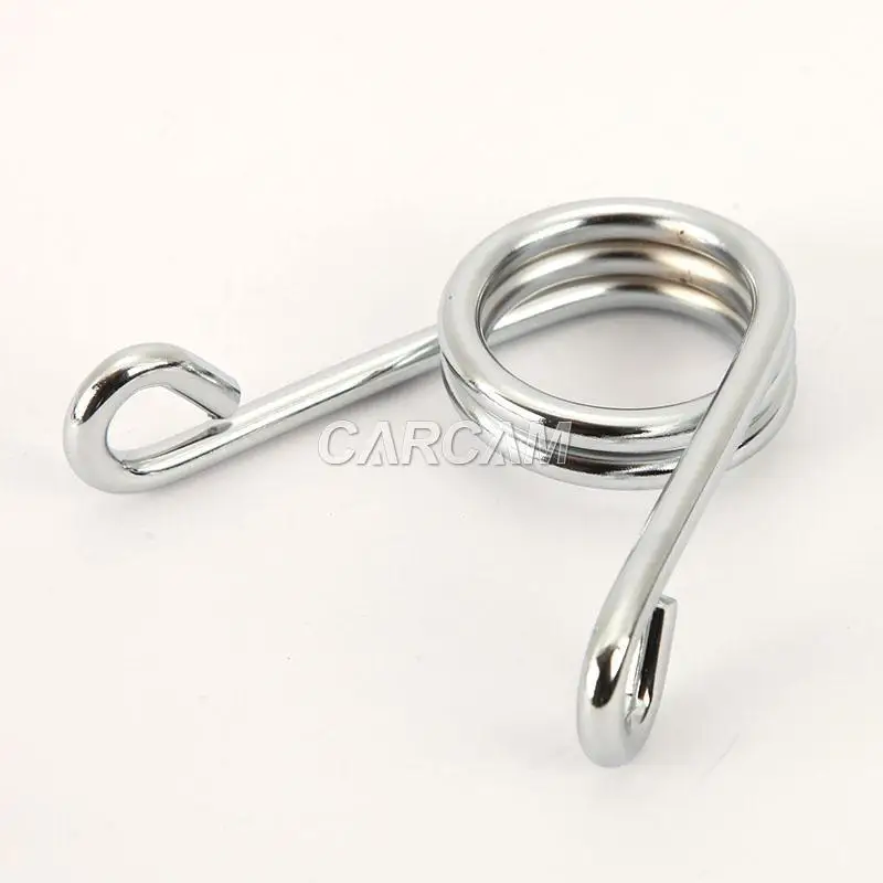 

free shipping Pair CHROME MOTORCYCLE CUSTOM TORSION TYPE SOLO SEAT SPRINGS FOR HARLEY TRIUMPH ... CHOPPER BOBBER