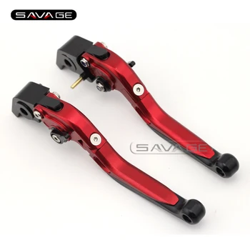 

For DUCATI X DIAVEL/DIAVEL/CARBON, MULTISTRADA 1200/S/DVT Red Motorcycle Adjustable Folding Extendable Brake Clutch Levers