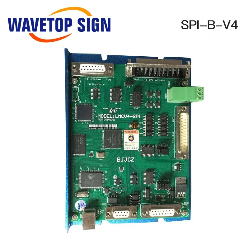 WaveTopSign JCZ SPI Лазерная управляющая карта B V4 или D + Программное обеспечение EZCAD V2