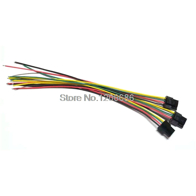 4 контактный разъем питания 15 см 22AWG пластиковый корпус Molex 3 0 мм 43645 0400 Мужской