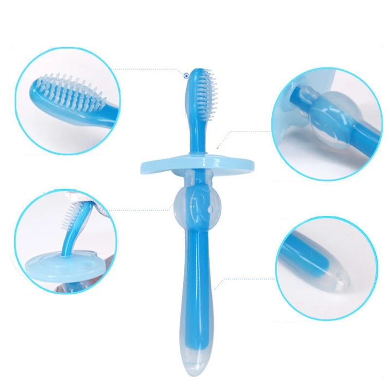 Baby Infants Kids Soft Safe Bendable Teether Training Mitten Teething Toothbrush Brush Dental Care DropShip Baby Infants Kids Soft Safe Bendable Teether Training Mitten Teething Toothbrush Brush Dental Care DropShip