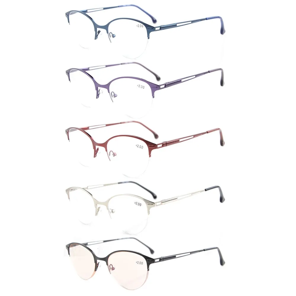R1648 Mix Eyekepper 5-Pack качественные пружинные петли полуобода кошачий глаз Стиль очки