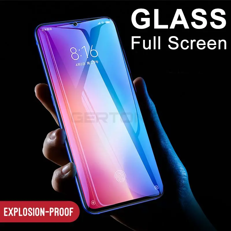 Закаленное стекло 9H для Xiaomi Redmi 6A Note 5 6 pro Mi8 Explore mi9 SE mi Max3 mix3 MiA1 Защитная пленка