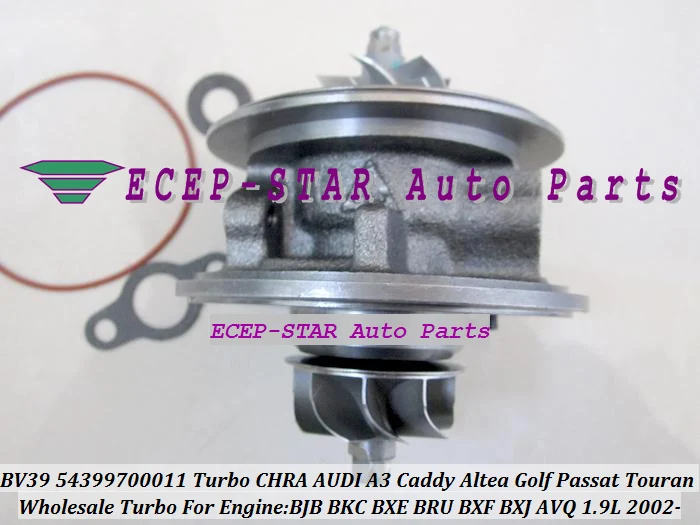 BV39 54399880011 Turbo cartridge chra Turbocharger core For Audi A3 Caddy Altea Golf Passat 2003-09 BJB BKC BXE 1.9L (6)