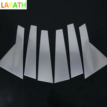 

For Land Rover LR Range Rover Velar 2017 2018 Window Side Middle Center Pillar Cover Molding Trim Prorectors Car Styling 6pcs