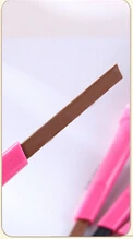 Водонепроницаемый темно-коричневый карандаш для бровей карандаш для подводки бровей порошок Корректирующее средство для макияжа E1046 - Цвет: coffee