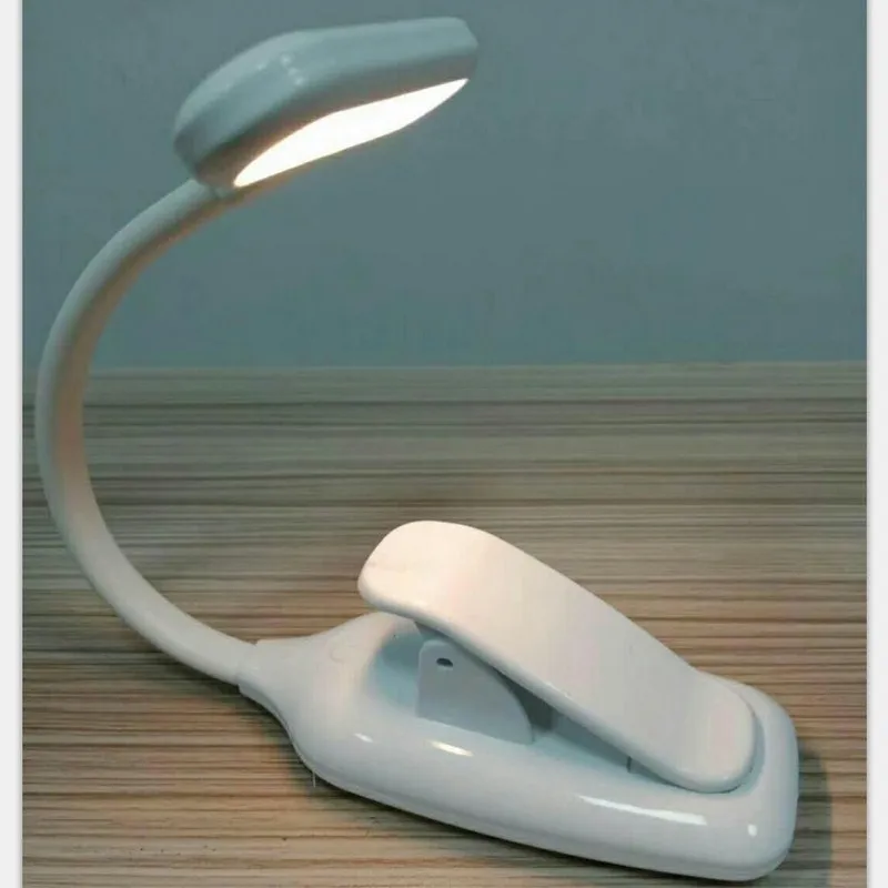 Светодиодный защита глаз настольная лампа клип свет прикроватная книга чтение Исследование Офис Работа детей ночник с 2 цвета