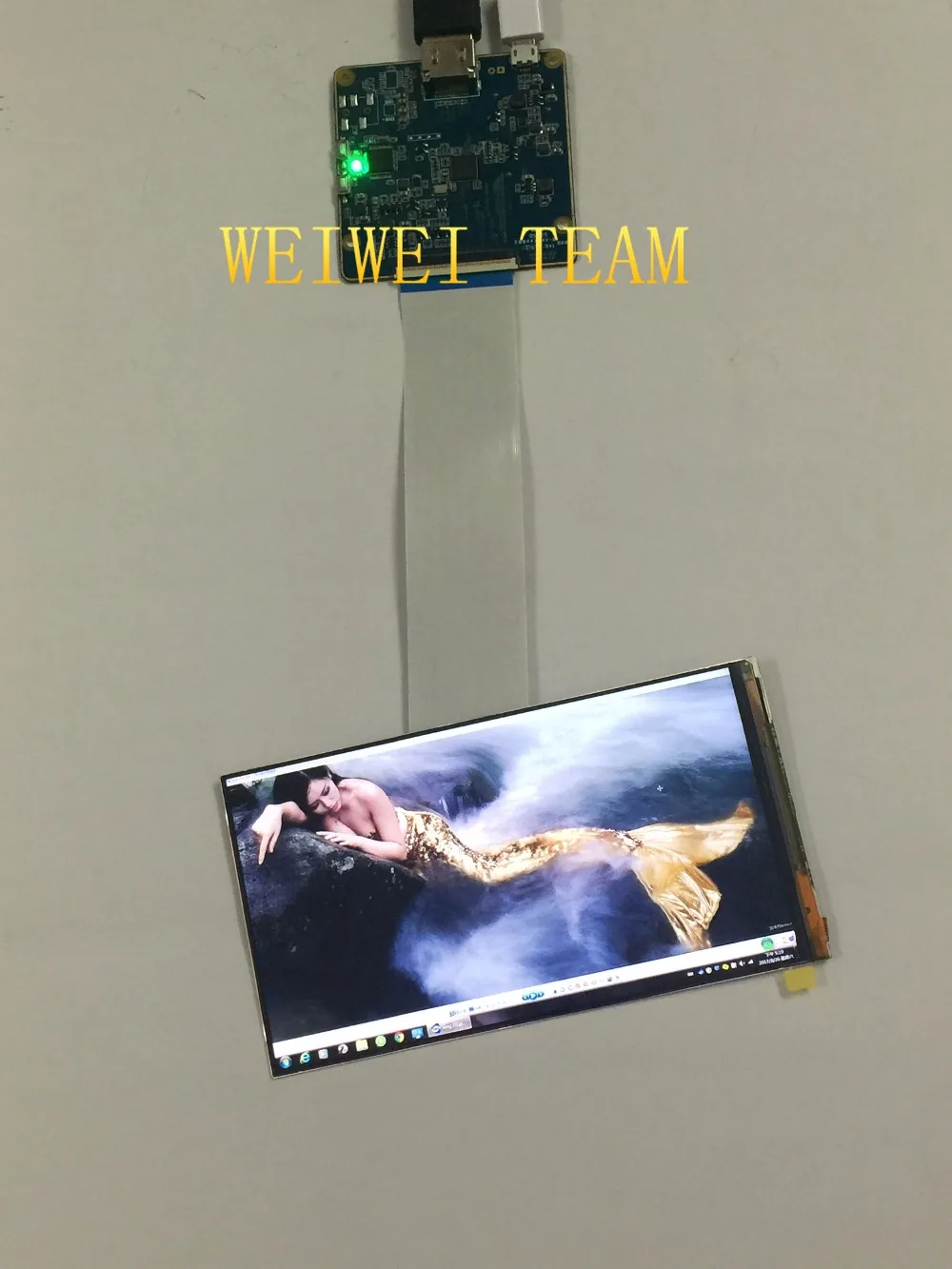

5.9 inch Full HD 1080p 1080*1920 IPS lcd panel display with HDMI to MIPI driver board for VR Helmet application
