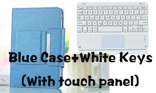 10,1 дюймов Bluetooth клавиатура чехол для samsung Galaxy Tab 2 P5110 P5113 P5100 Note N8010 N8000 4 подарка - Цвет: 11