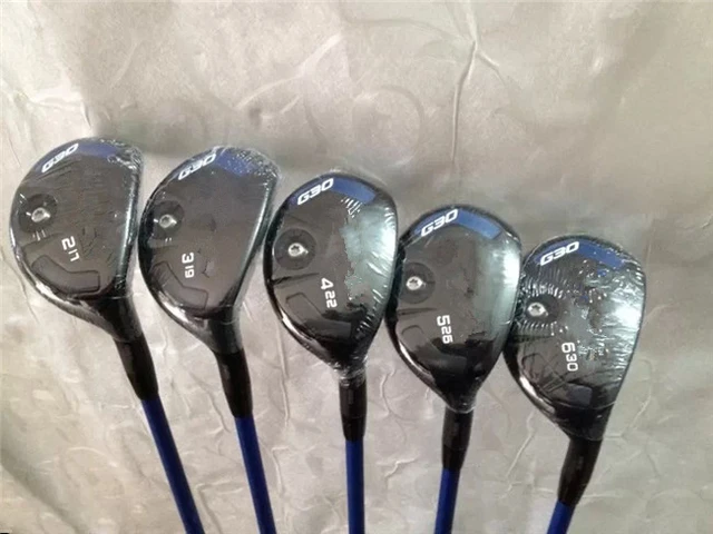 Right Hand Golf Clubs G30 Hybrid Rescue 17 19 22 26 30 Right Hand Golf Clubs G30 Hybrid Rescue 17 19 22 26 30 Degree Regular Stiff Flex Graphite Shaft With Head Cover