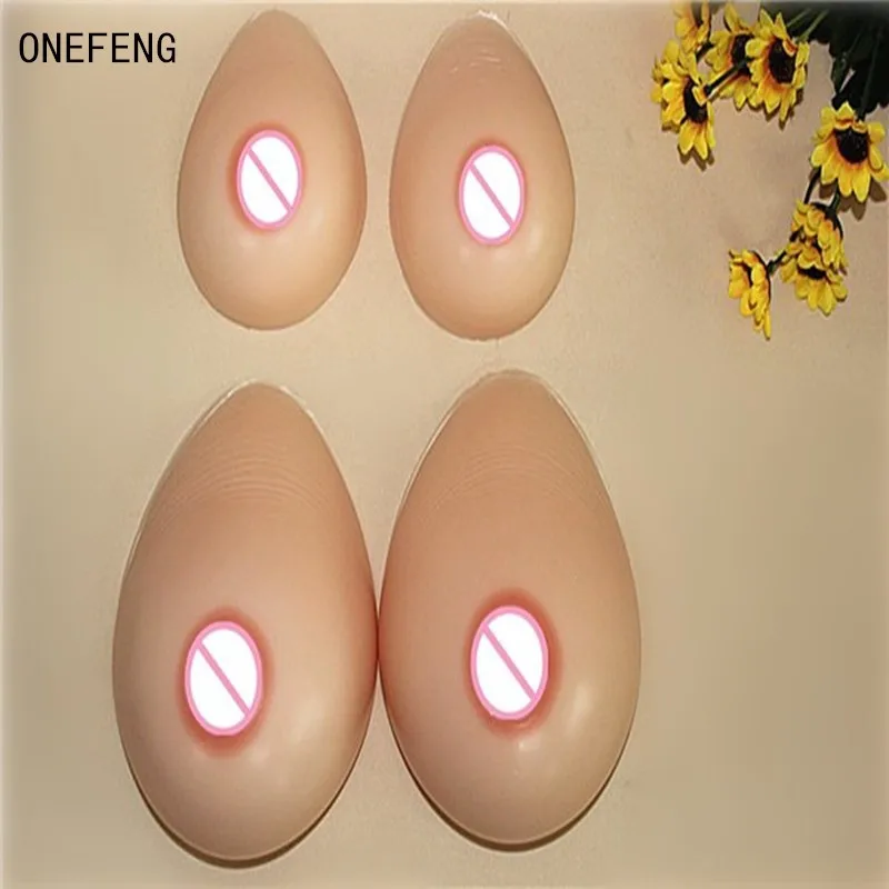 

1600g/Pair G Cup Adhesive Silicone Breast Forms Drag Queen Boobs Expansion Silicone Prostheses Crossdress Bra Transgender Boobs
