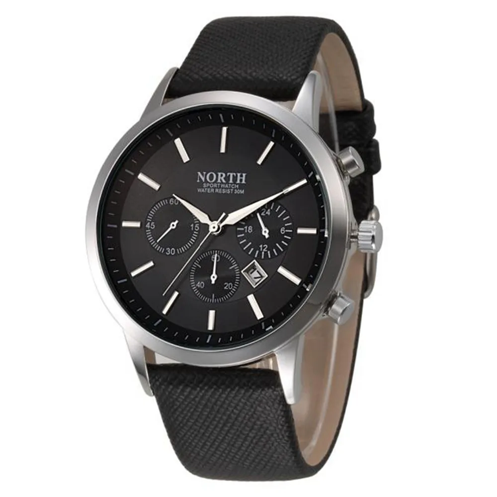 

Top brand watch men relogio masculino Sports Luxury Mens Genuine Leather Band Quartz Watches clock erkek kol saati reloj mujer#0