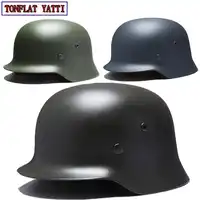 2020 NPM Military Tactical Bulletproof Pure Helmet NIJ I German Style Live CS Airsoft Paintball Police Protective Helmet 4 color