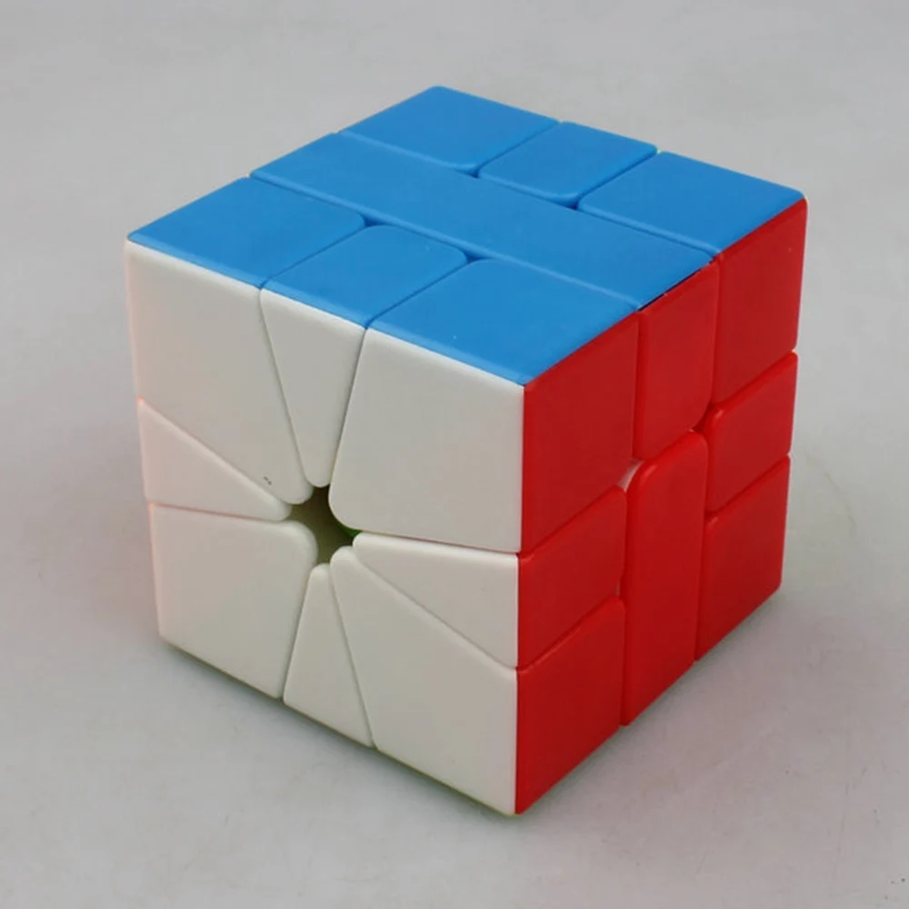Qiyi MoFangGe MFG квадратный-1 SQ1 57 мм 3X3X3 Скорость магический куб головоломка развивающие игрушки для детей
