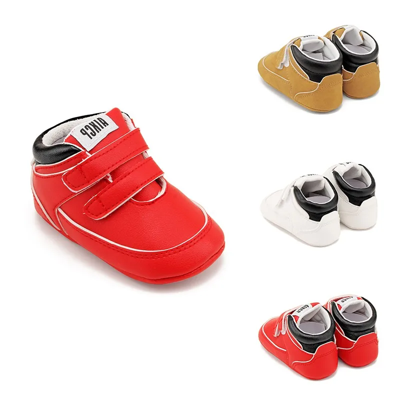 

Newborn Baby Shoes PU Leather Baby Moccasins For Kids Sneakers Infant Indoor Crib Shoes Toddler Boys Girls First Walkers