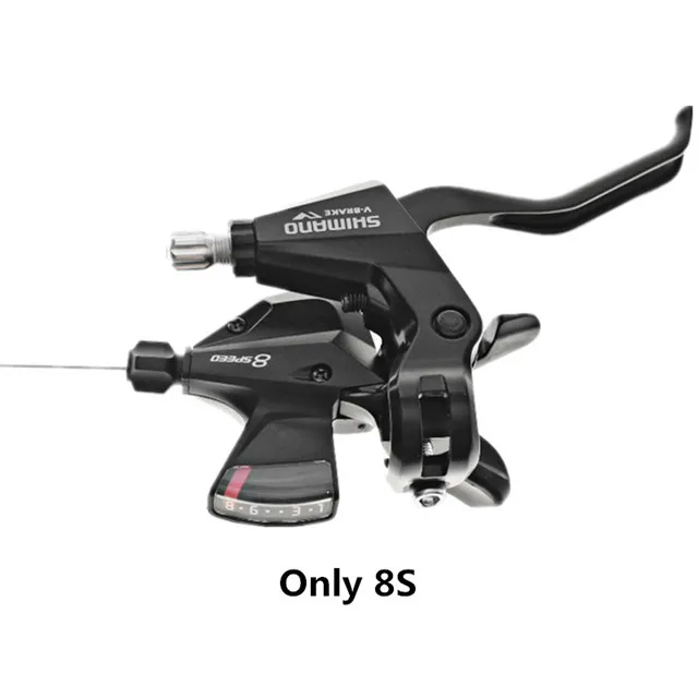 SHIMANO ALTUS ST-M310 относится к 8 S/24 скоростная горная велосипедная передача подключенная Механическая ручка черный