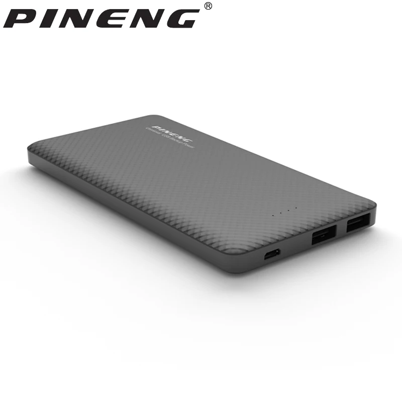 Pineng Power Bank 10000mAh External Battery Portable Mobile Fast Charger Dual USB for iPhone 5 6s