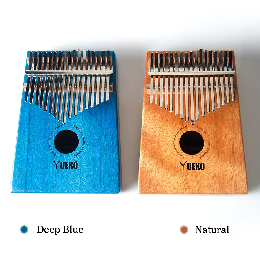  YUEKO Kalimba Professional 17 Key Thumb Piano Mahogany Kalimba Piano African Thumb Piano Music Gift Easy to Learn  