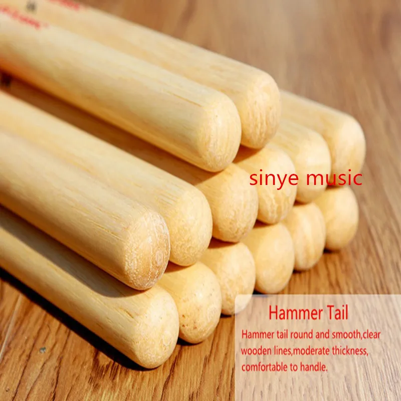 Drum Sticks Original Professional 5A Hickory Walnut Wood 5A 5B 7A Musical Instruments One Pair drum sticks