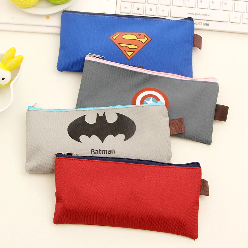 Hot Sales Cute Kawaii Cartoon Fabric Zipper Pencil Case For font b Kids b font Student