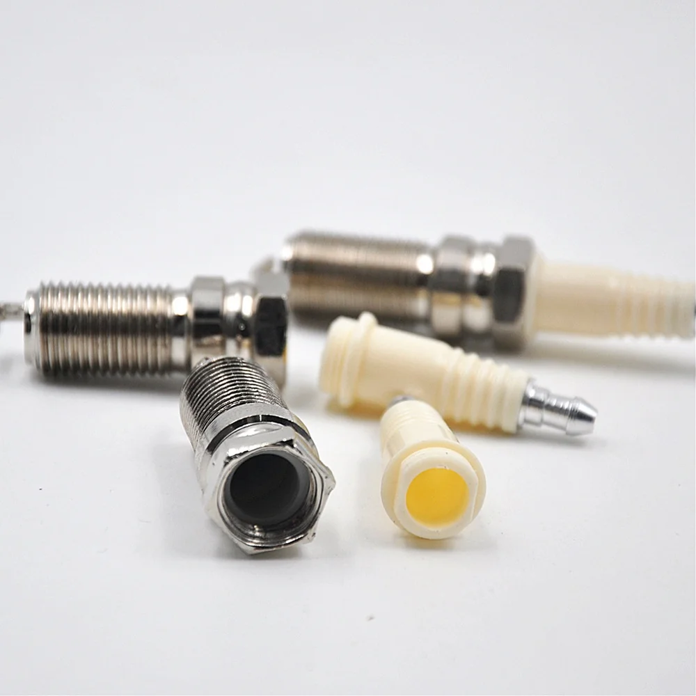 

New 1pcs Creative Spark Plug Pill Box Secret Stash Diversion Safe Hidden Compartment Herb Travel Sets Refillable Bottles