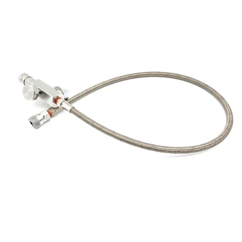 

New PCP Paintball Air Fill Station Stainless Steel High Pressure Air Refill Valve Screw Bleed Valve