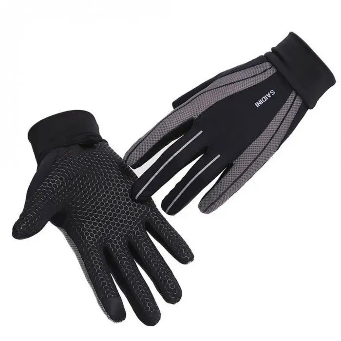 Новые мужские перчатки для езды на велосипеде с сенсорным экраном дышащий силикон противоскользящие перчатки для горной дороги