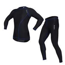 Высокие эластичные быстро сухой Велоспорт Джерси комплект унисекс Велоспорт Джерси Брюки Штаны Спортивная одежда Светоотражающие с длинным рукавом Костюмы