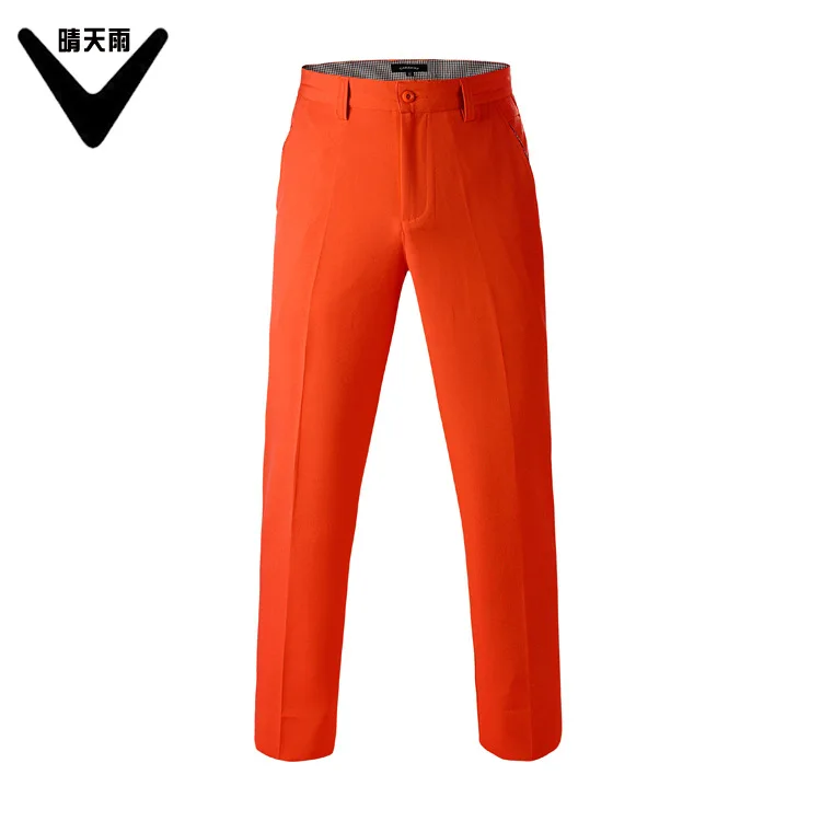 

CAIIAWAV spring and autumn men's Golf sports pants men breathable and comfortable straight legged trousers golf Sportswear