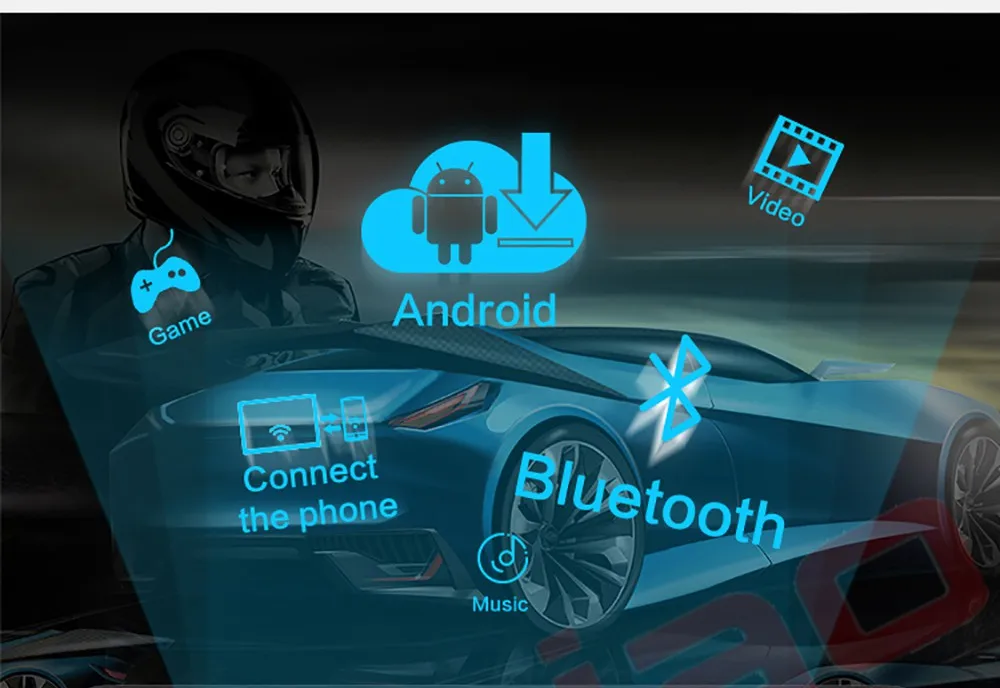 Sale 2 din Android Quad Core Car DVD player for Skoda Volkswagen Octavia Audio GPS Radio Steering-Wheel car multimedia player 4