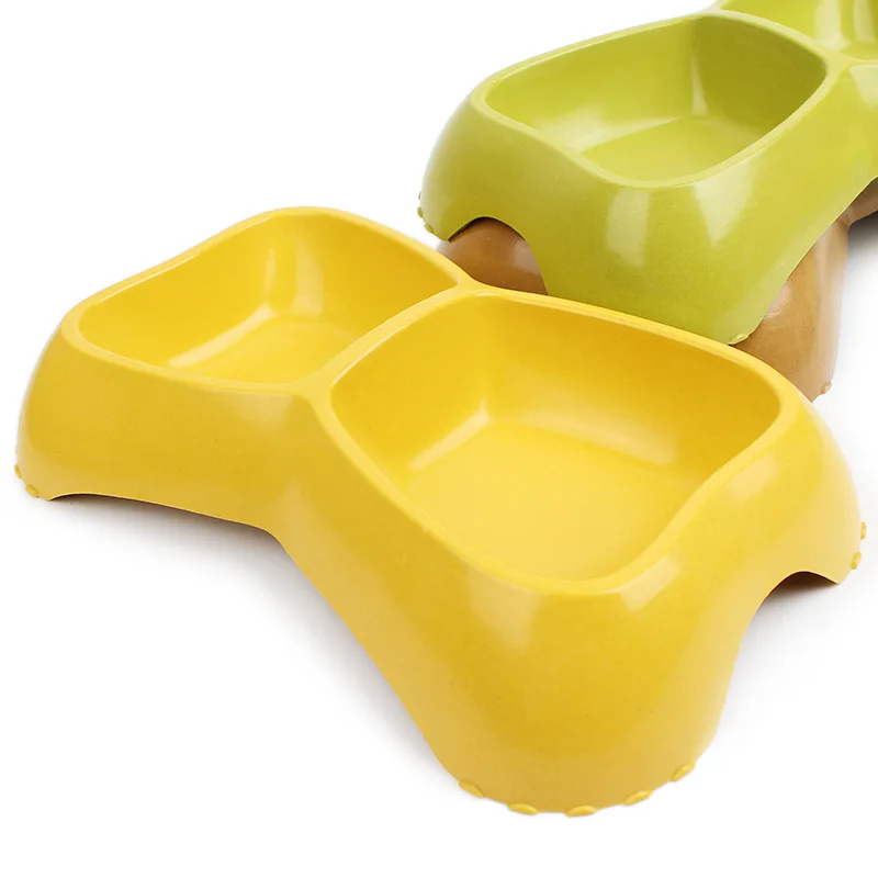Dog bowl dog double pet VIP queen cat supplies resin bone shaperesin dog bowlsbowl superresin