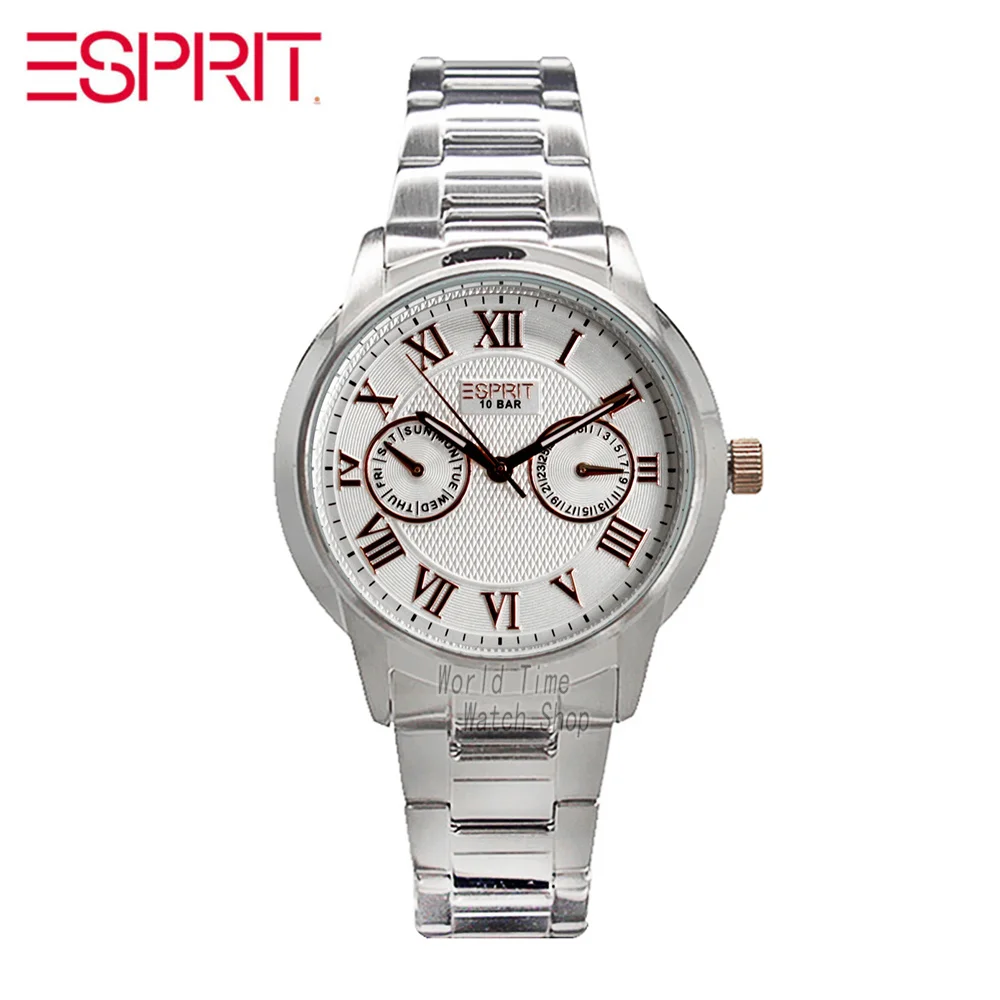 Esprit часы кварцевые часы Указатель серии Мода ES106142002 ES105432002 ES105452002 ES106122008 ES106414002 ES900741002 - Цвет: ES900741002-1