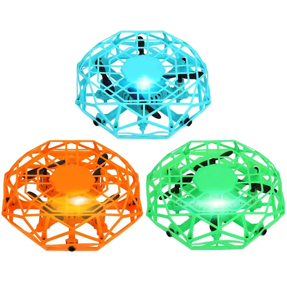 

UFO Gesture Sensor Aircraft Intelligent Suspension UAV Toy Mini Drone Infrared Induction Automatic Sensing Disc Kid's Gift