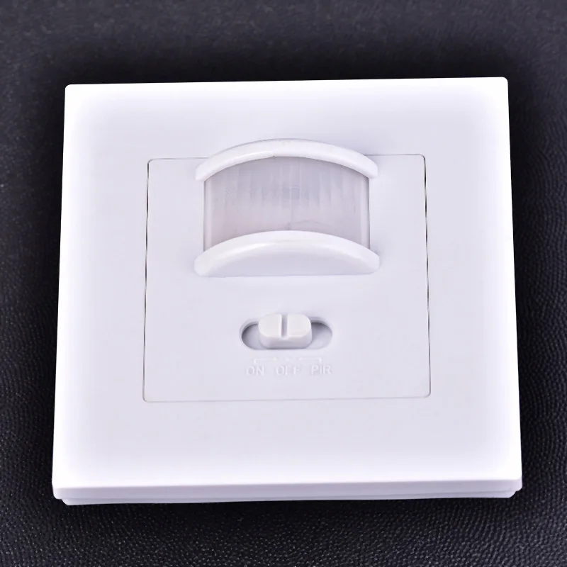 

Smart PIR Infrared Motion Sensor Light Switch Wall Mounted Socket Adapter 110V-240V AC Intelligent LED Lights Switches MDJ998