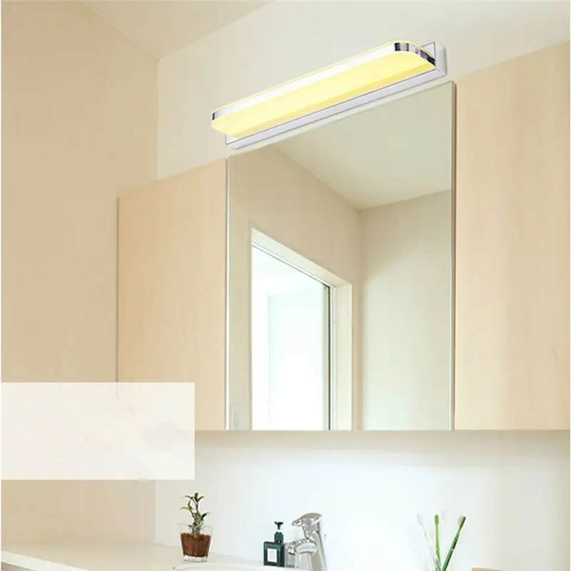 مرآة LED الجدار مصباح ل غرفة نوم الحمام الغرور إضاءة الضباب واقية الاكريليك والستانلس ستيل 85-265 فولت 3/7/10 واط 25/42/62 سنتيمتر مرآة LED الجدار مصباح ل غرفة نوم الحمام الغرور إضاءة الضباب واقية الاكريليك والستانلس ستيل 85-265 فولت 3/7/10 واط 25/42/62 سنتيمتر