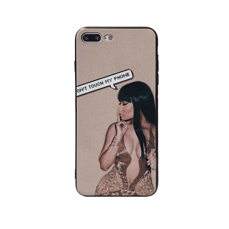 MaiYaCa рэп певец Ники Minaj ТПУ силиконовый чехол для iphone X XS XR XS Max 8 8plus 7plus 6s plus 6 6plus