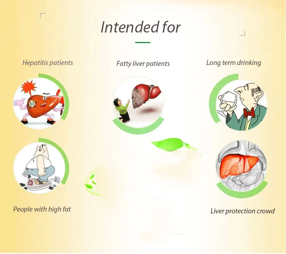 Формула для лечения печеночных заболеваний, предотвращения гепатита А, В и С, лечения и предотвращения цирроза, жирных заболеваний печенки, FLD, 50 шт./лот
