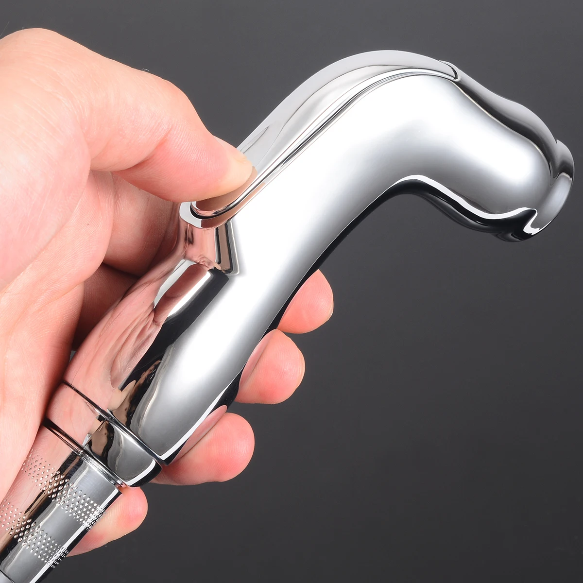 Handheld Shower Head Bidet Spray Set Wall Bracket Toilet Single Hole Tap Sprayer Set Water Saving Shower Nozzle For Bath