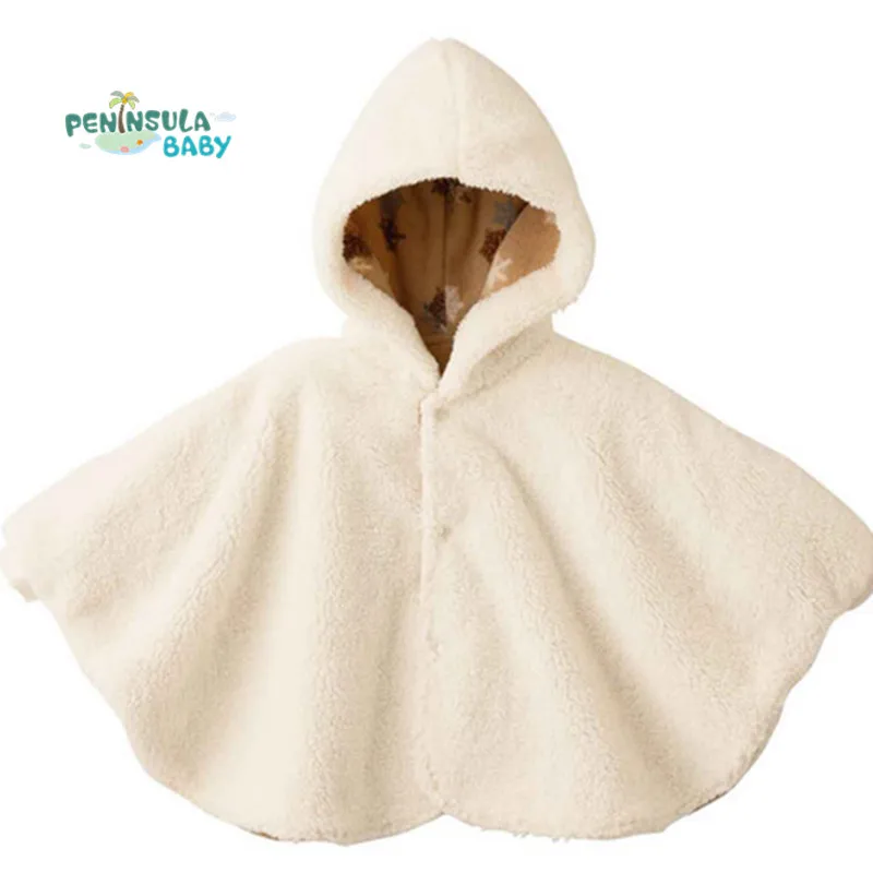 18 Nouveau D Hiver De Mode Bebe Manteaux Garcons Fille Blouses Survetement Polaire Vetements De Bebe Cape Combinaisons Enfants Poncho Cape Veste Aliexpress