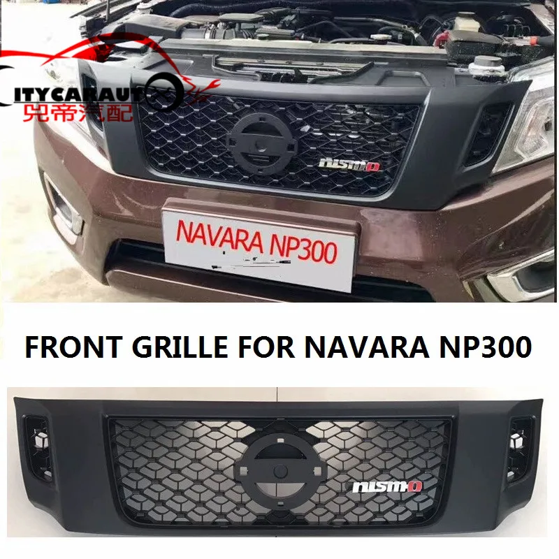 CITYCARAUTO LED DRL Racing grill grille ABS black front