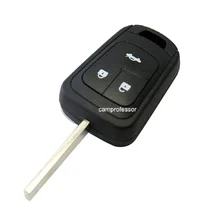 10 PCS*New Uncut Remote Key Remote Control Shell Case Fob 3 Buttons for Chevrolet Sonic Cruze Camaro Equinox Malibu Spark Volt
