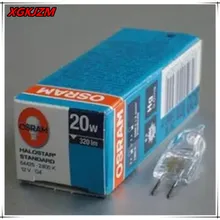 Новинка OSRAM 64425 12 В 20 Вт лампа, 2800 K, 320LM, микроскоп общего освещения, 12V20W G4 Вольфрамовая галогенная лампа