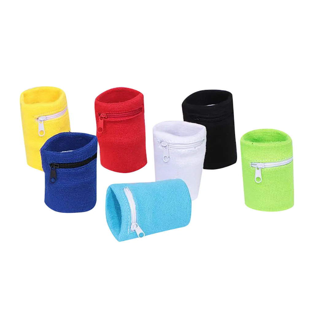 1pc Wristbands Sport Sweatband Hand Band Sweat Wrist Support Brace Wraps Guards For Gym Volleyball Basketball Tennis Hot sale
