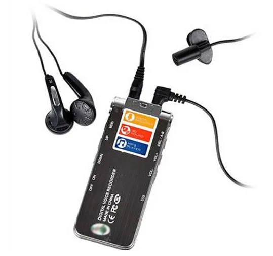 قابلة للشحن الخارجي 4 جيجابايت الصوت المنشط usb الصوت الرقمي مسجل صوت الدكتافون مشغل mp3 الهاتف espiao