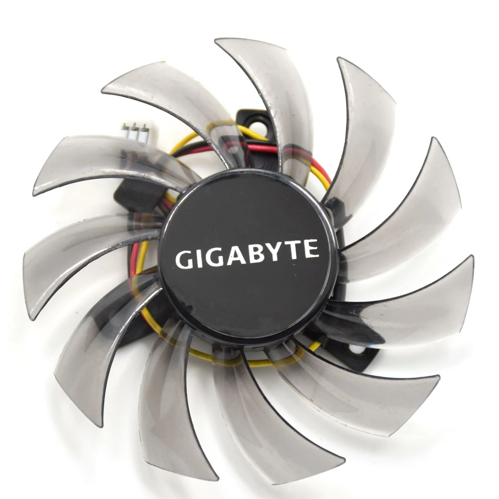 75 мм power Logic PLD08010S12H DC 12 В 0.25A 3Pin Вентилятор охлаждения компьютера Gigabyte Geforce GTX 570 630 750TI графическая видеокарта