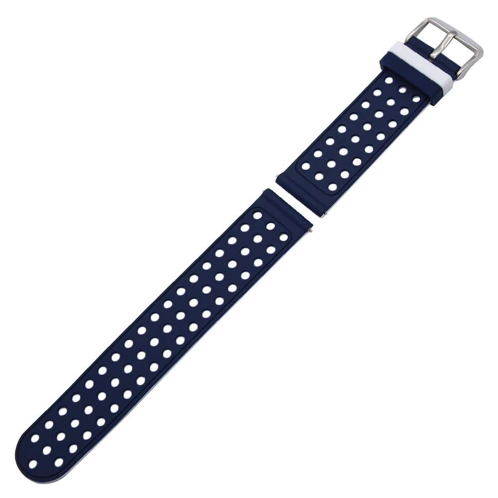 Ремешок для часов Casio Seiko Citizen Силиконовый каучуковый ремешок 17 мм 18 19 20 21 22 23 24