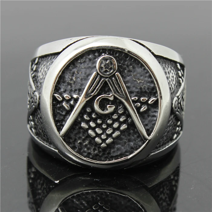 2015 Newest Best Quality Biker Ring 316L Stainless Steel Mens Biker