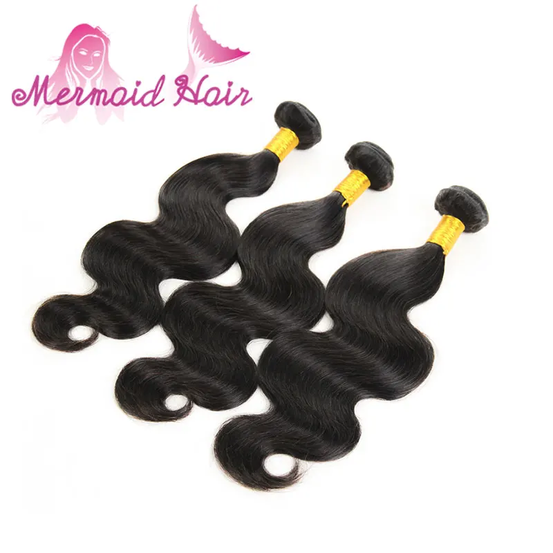 

Indian Body Wave 3 Pcs/lot 7A Unprocessed Virgin Indian Hair Weave Bundles Indian Human Hair Weave No Tangle Free Express